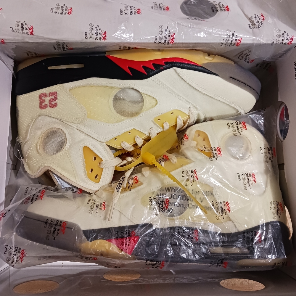 Jordan 5 sp Off white